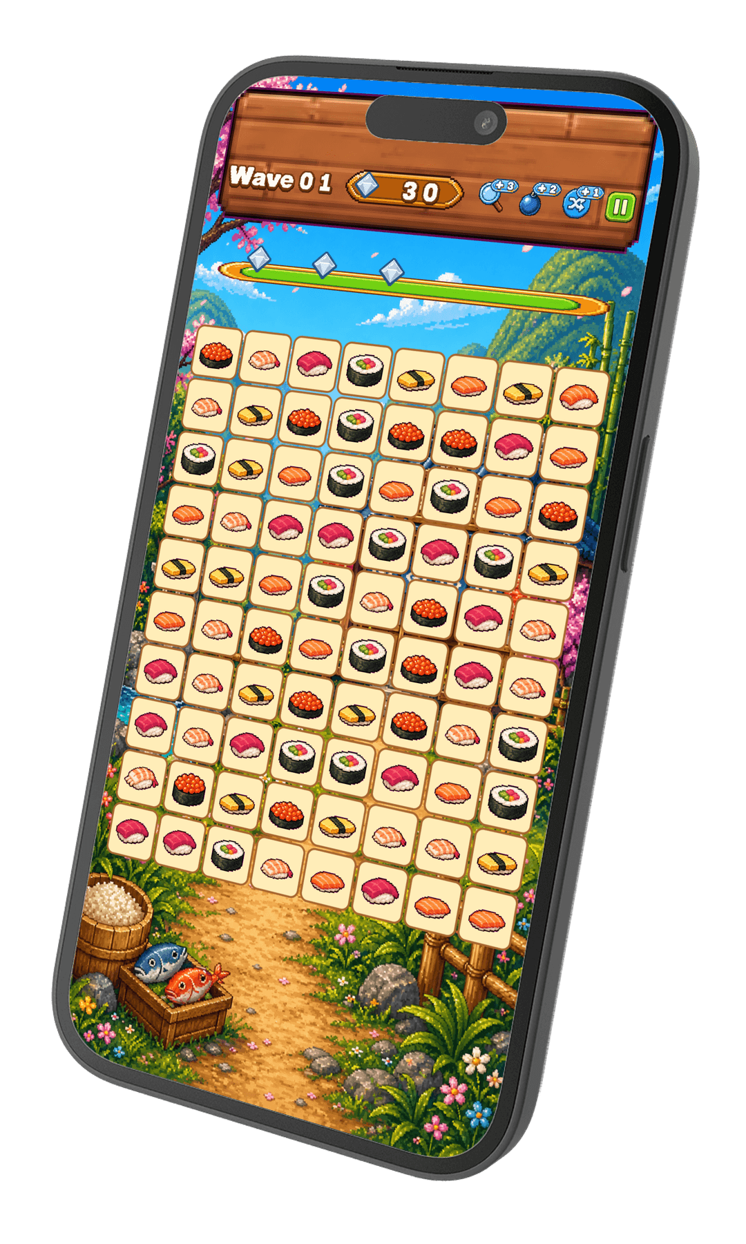 Sushi Link Puzzle